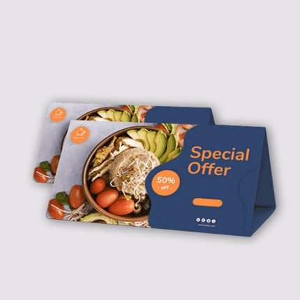 Table Tents - Eco Pack Printer